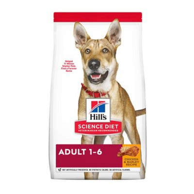 Hill's Science Diet Adult Chicken and Barley Recipe Dry Dog Food