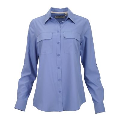 Ridgecut Women's Ripstop UPF Long-Sleeve Button-Down Shirt