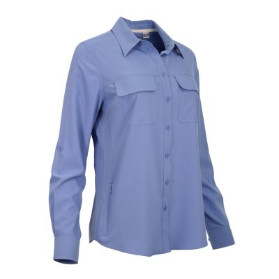 Image showing  Women's Ripstop UPF Long-Sleeve Button-Down Shirt