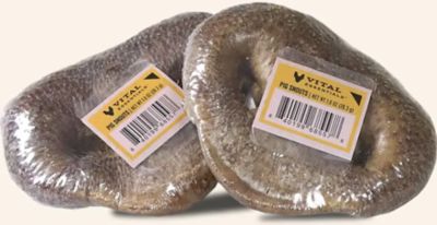 Image showing  RAW BAR Freeze-Dried Raw Pig Snouts Dog Snacks