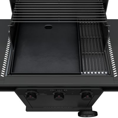 Image showing 8 th Charbroil Pro Series 3 Burner Gas Grill & Griddle