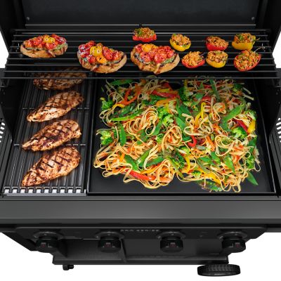 Image showing  4-Burner Signature Propane Gas Grill, Black