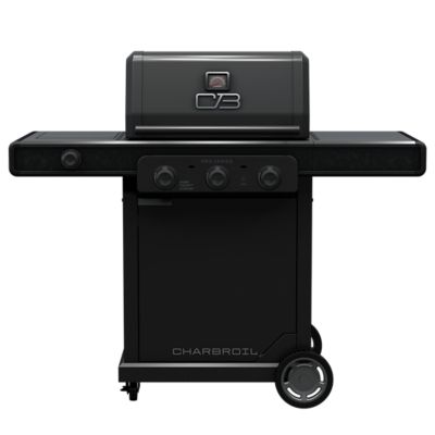 Charbroil 3-Burner Signature Pro 3B Propane Gas Grill, Black