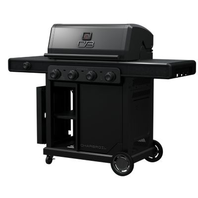 Image showing  4-Burner Signature Pro 4B Propane Gas Grill, Black