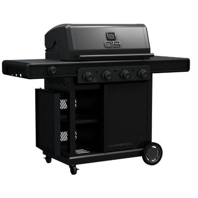 Image showing  4-Burner Signature Pro 4B Propane Gas Grill, Black