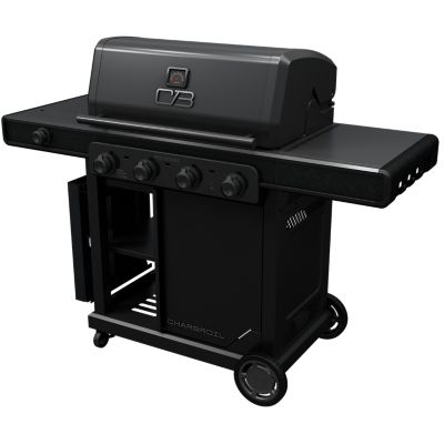 Image showing  4-Burner Signature Pro 4B Propane Gas Grill, Black