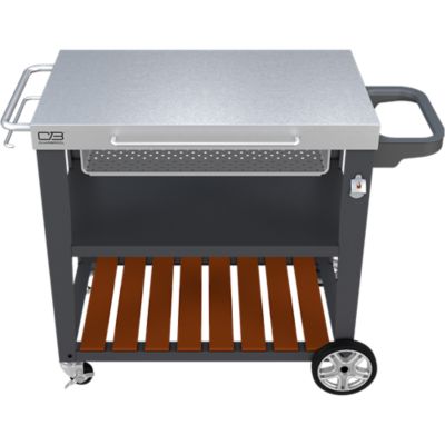 Image showing  Entertainment Grill Cart, 756 sq. in., Multicolor