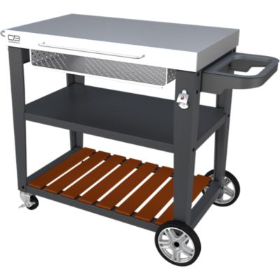 Image showing  Entertainment Grill Cart, 756 sq. in., Multicolor
