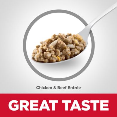 Image showing  Adult Chicken and Beef Chunks Wet Dog Food, 13 oz. Can