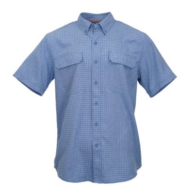 Ridgecut Men's Grid Plaid Button-Down Shirt