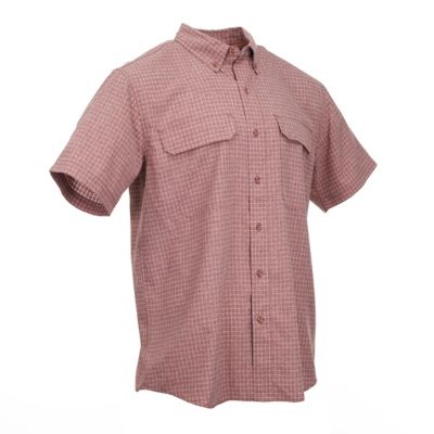 Image showing  Men's Grid Plaid Button-Down Shirt