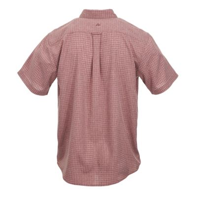 Image showing  Men's Grid Plaid Button-Down Shirt