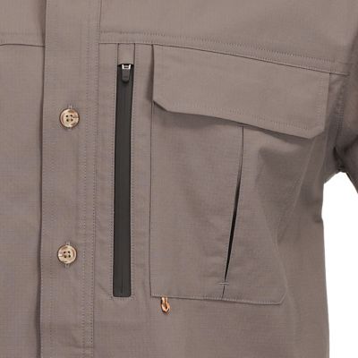 Image showing  Men's Short-Sleeve Button-Down Outdoor Shirt