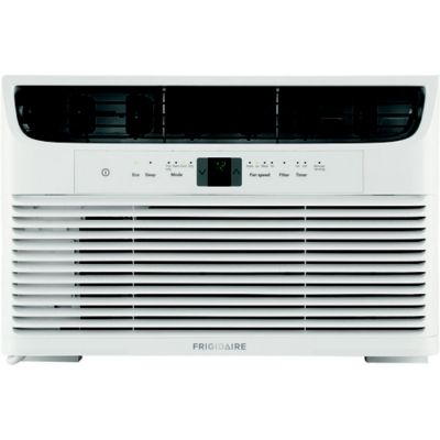 Image showing  6,000 BTU Window Air Conditioner with Remote in White