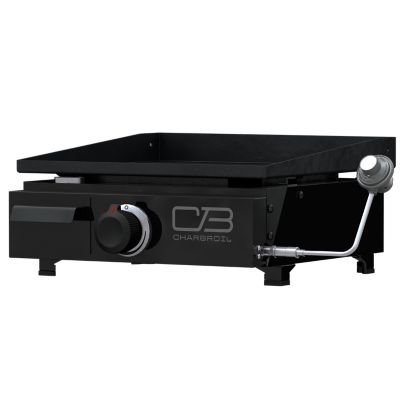 Image showing  1-Burner Tabletop Propane Gas Flat Top Grill and Griddle, 280 sq. in., Black