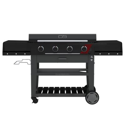 Charbroil 4 Burner Cart Deluxe Griddle Grill