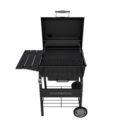 Image showing  665 Series Barrel Charcoal Grill, 665 sq. in., Black