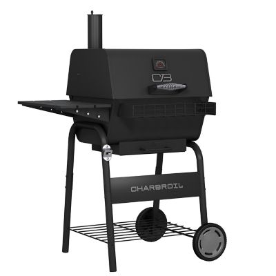 Image showing  665 Series Barrel Charcoal Grill, 665 sq. in., Black