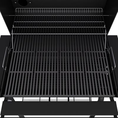 Image showing  C-Line 840 Series Barrel Charcoal Grill, 840 sq. in., Black