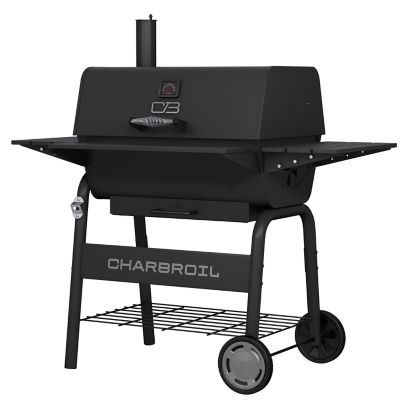 Image showing 5 th Charbroil C-Line 840 Series Barrel Charcoal Grill, 840 sq. in., Black