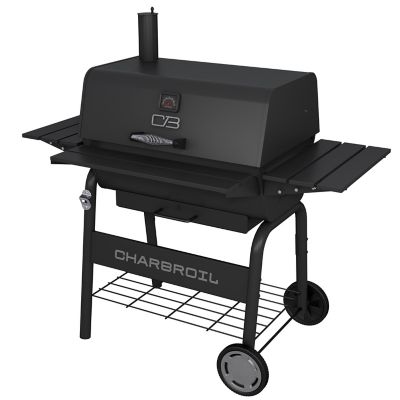 Image showing 6 th Charbroil C-Line 840 Series Barrel Charcoal Grill, 840 sq. in., Black
