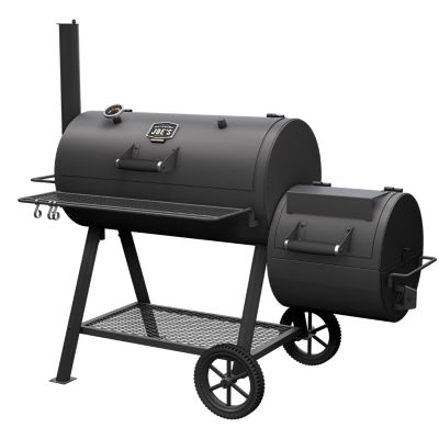 Image showing 3 th Oklahoma Joe's 879 sq. in. Highland Offset Smoker Charcoal Grill