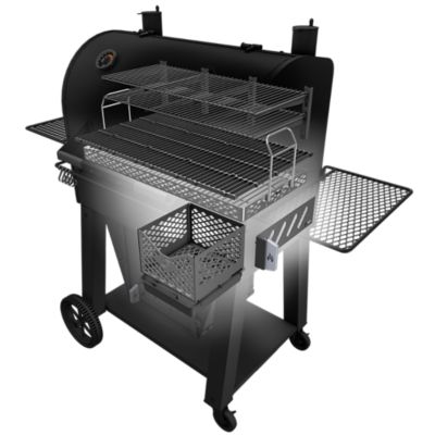 Image showing  Marshall Center Box Smoker Charcoal Grill