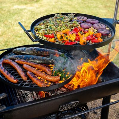 Image showing 7 th Oklahoma Joe's Firecraft Over the Fire Barrel Charcoal Grill, 480 sq. in., Black