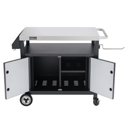 Royal Gourmet Outdoor Prep Grill Table with Storage Cabinet, PC3403S