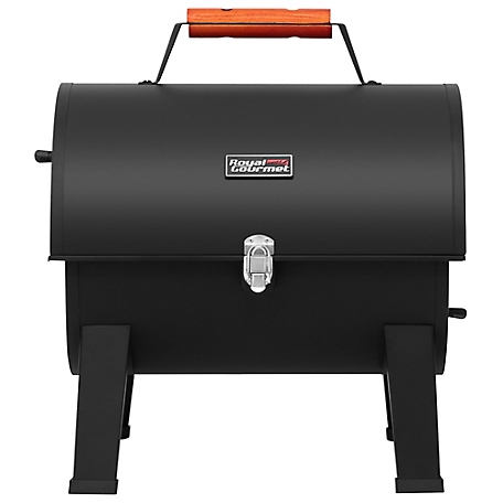Royal Gourmet Portable Charcoal Grill with Wooden Handle