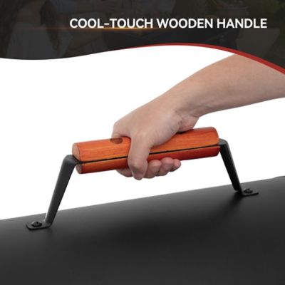 Image showing 5 th Royal Gourmet Portable Charcoal Grill with Wooden Handle, CC1619