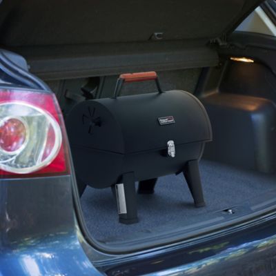 Image showing 8 th Royal Gourmet Portable Charcoal Grill with Wooden Handle, CC1619