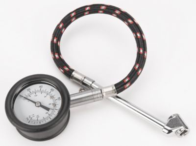 Image showing  10 - 160 PSI Dual Head Dial Tire Pressure Gauge