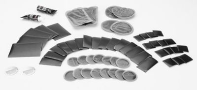 Image showing  60 pc. Deluxe Rubber Tire Patch Kit