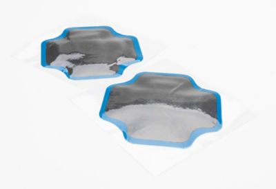 Image showing  Heavy-Duty Bias Ply Tire Patches, 4 in., 2-Pack