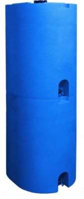 Image showing  55 gal. Water Storage Tank, Blue