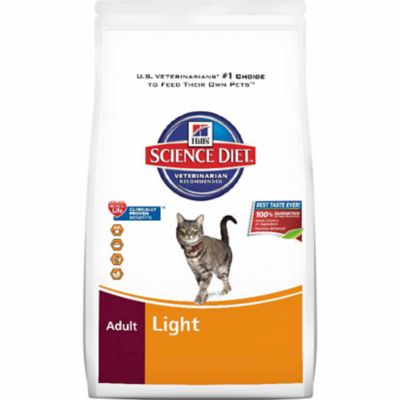 Hill's Science Diet Adult Light Chicken Recipe Dry Cat Food