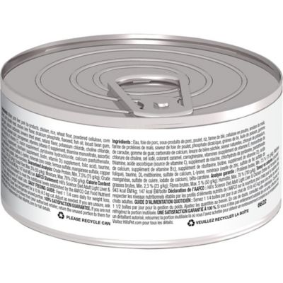 Image showing  Adult Light Cat Food, Liver & Chicken, Canned, 5.5 oz.