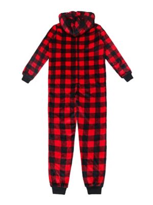 Image showing  Youth Onesie Buff Check Sleeper