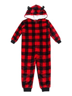 Holiday Famjams Toddler Onesie Buff Check Sleeper