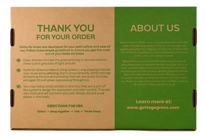 Image showing 6 th Gotta Go Grass Real Grass Pet Potty Pad Refill