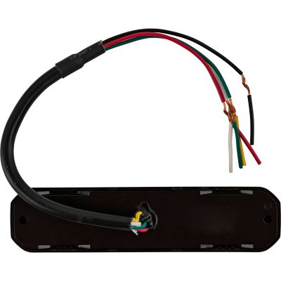 Image showing 5 th Buyers Products 5 in. Wide Angle Tri Color LED Strobe Light with Amber, Clear, and Green Lights