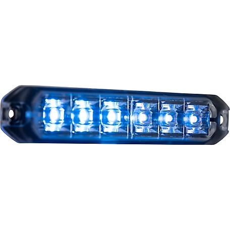 Buyers Products 5 in. Flexible Amber and Blue LED Strobe Light