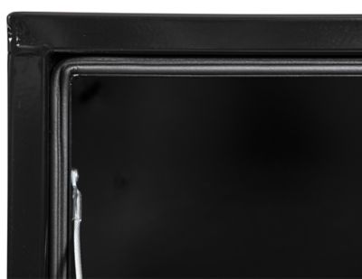 Image showing 6 th Buyers Products 18 x 16 x 96in. Gloss Black Steel Topsider Toolbox Truck Box