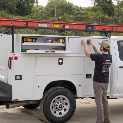 Image showing 6 th Buyers Products Steel Topsider Truck Box, 1702895