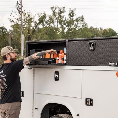 Image showing 8 th Buyers Products Diamond Tread Aluminum Topsider Truck Box, 1722556