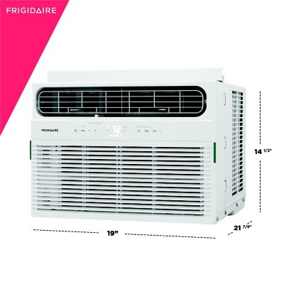 Image showing  115V Smart Window Air Conditioner with Wi-Fi and Remote, 550 sq. ft., 12,000 BTU, White