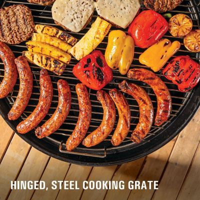 Image showing  Cookout Charcoal Kettle Grill with Removable Ash Collection System, 380 sq. in., Black