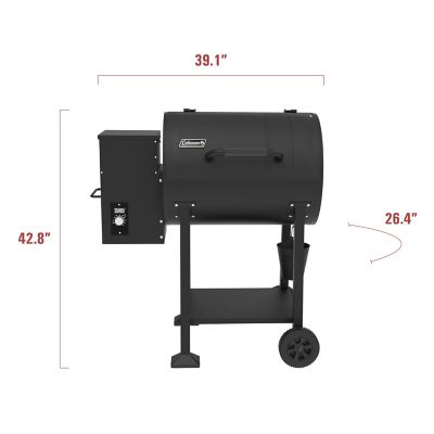 Image showing  690 sq. in. Cookout 700 Hardwood Pellet Grill and Smoker, Black