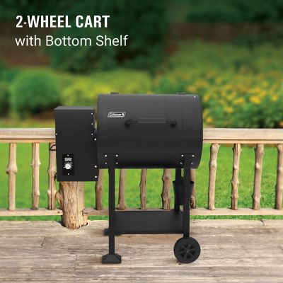 Image showing  690 sq. in. Cookout 700 Hardwood Pellet Grill and Smoker, Black